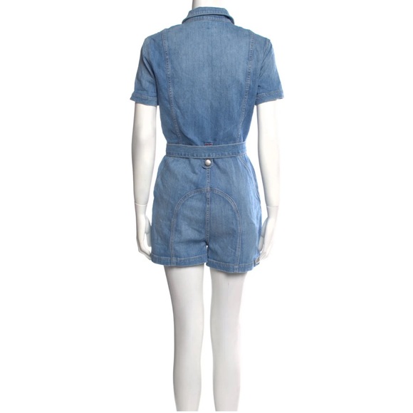 Alice and Olivia Denim Romper - Picture 5 of 9